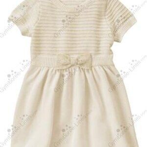 Gymboree Striped Sweater Dress with a Knit Bow